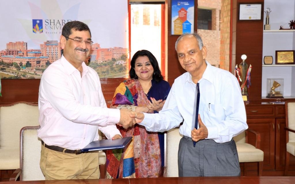 SMFE, Sharda University signed a Memorandum of Understanding (MoU) with Madi film productions