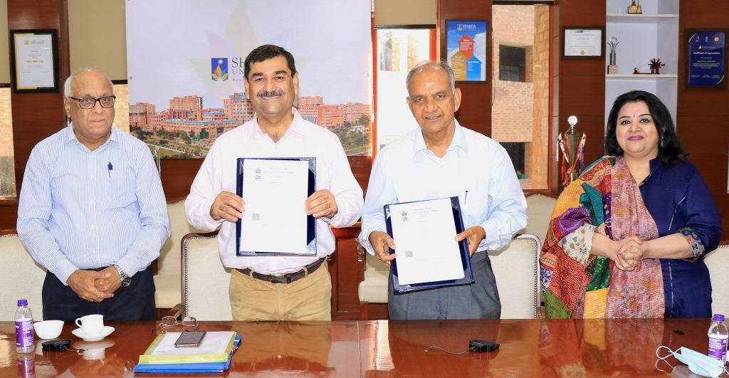 SMFE, Sharda University signed a Memorandum of Understanding (MoU) with Madi film productions