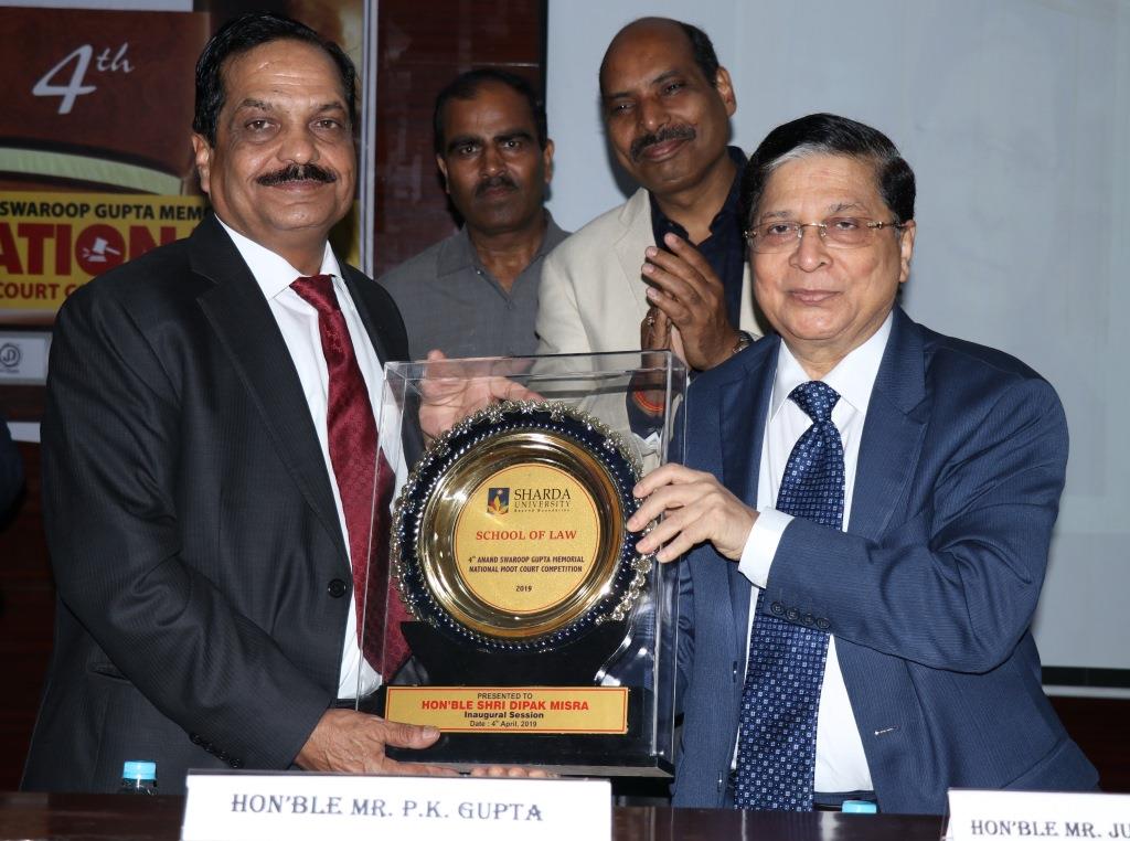 hon'ble mr. justice dipak misra, chief guest in innagural session of 4th anand swaroop gupta memoria