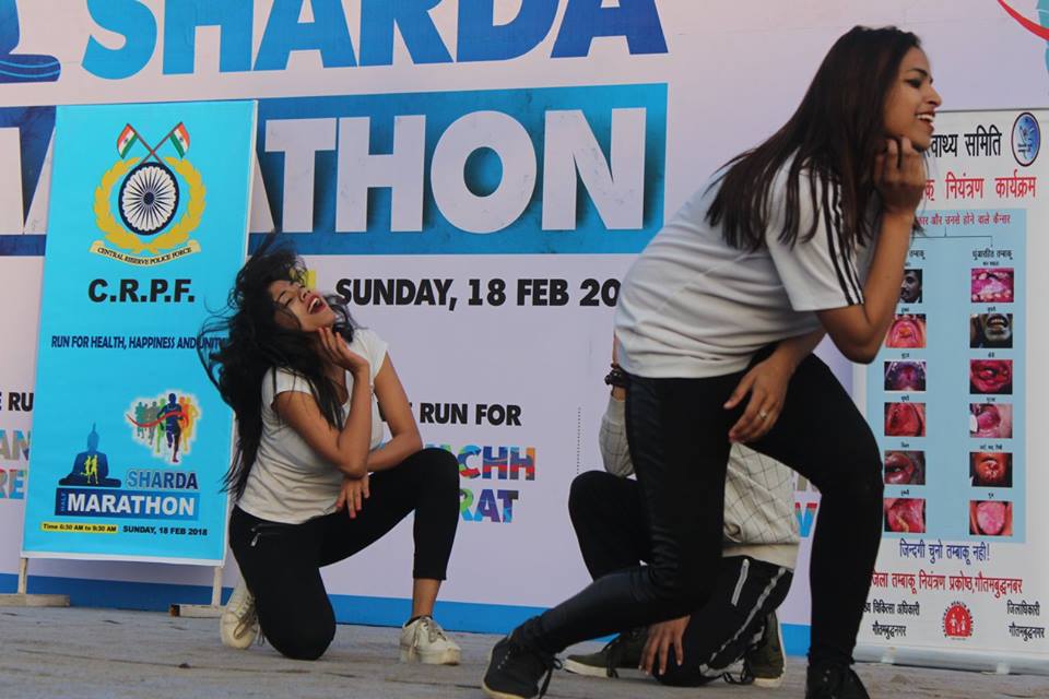 Cultural events at Sharda Half Marathon