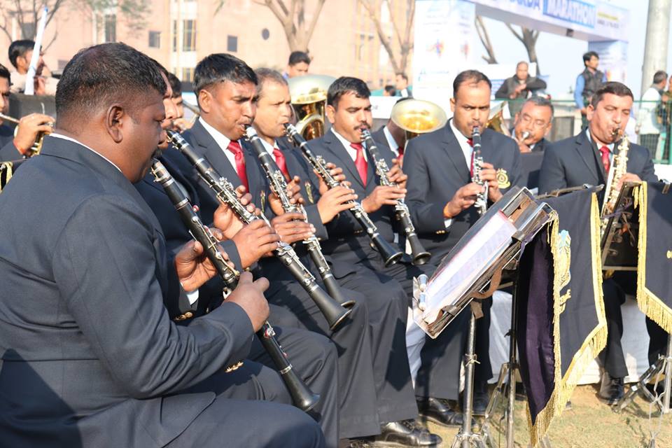 Cultural events at Sharda Half Marathon