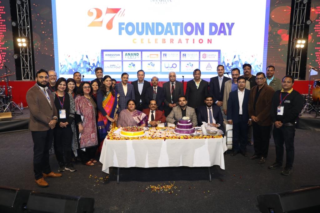 Sharda University celebrated its 27th Foundation Day