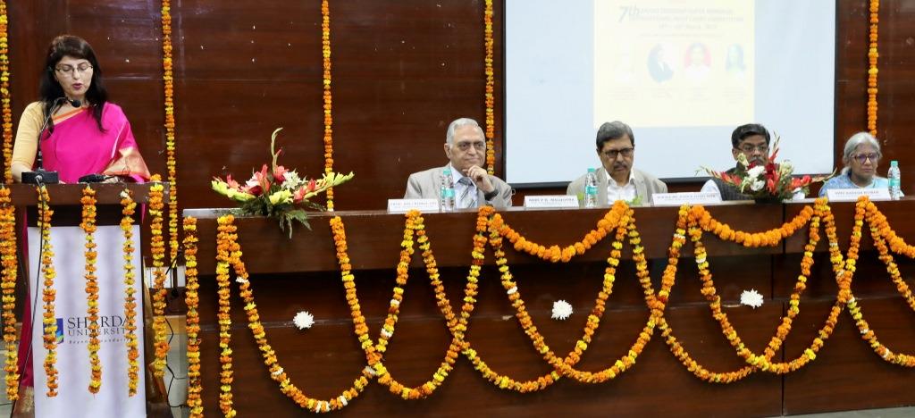 Anand Swaroop Gupta Memorial International Moot Court Competition at Sharda University.