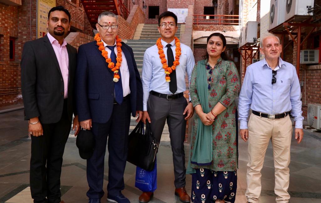 Delegates from Kyrgyzstan Visted Sharda University