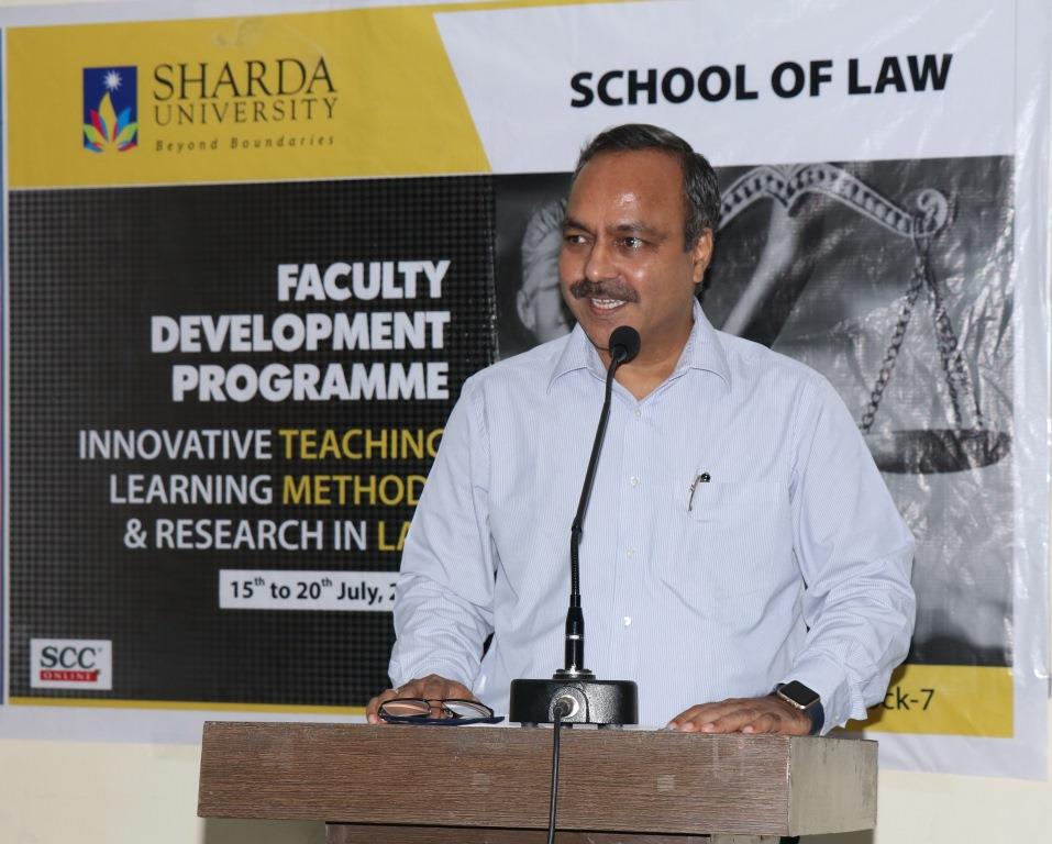 SOL - Faculty Development Programme On 17 July 2019 - Sharda University