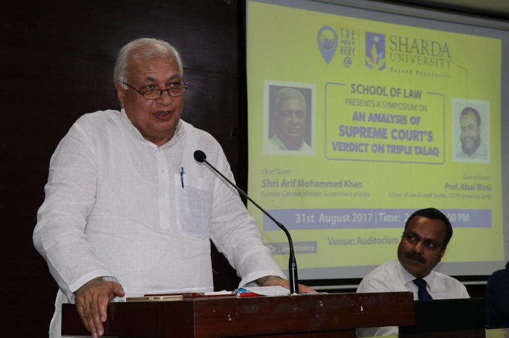 Shri Arif Mohammad Khan, Former Cabinet Minister